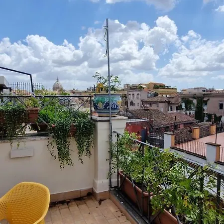 Ferienwohnung Raffaello Terrace - Near Piazza Navona Rom Exterior foto